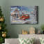 Santa's Tree Farm, toile tendue avec châssis de qualité supérieure - prête à être accrochée-632663901