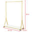 Trudel 120cm Rolling Clothing Rack