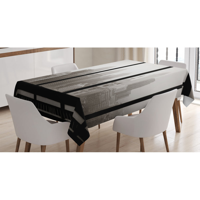 City Tablecloth, 70" L x 52" W