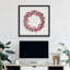 Wreathe Of Love III - Single Picture Frame Painting-1247428287