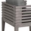 Ensemble de salle à manger rectangulaire pour 4 personnes 82 po avec coussins Aerilyn-93696390-93696393