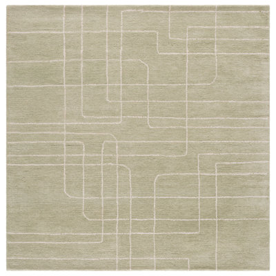 Harvest 801 Hand Tufted Wool Pile Abstract Rug