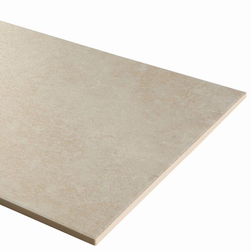 Tratorria 12" X 24" Porcelain Stone Look Tile, Crema