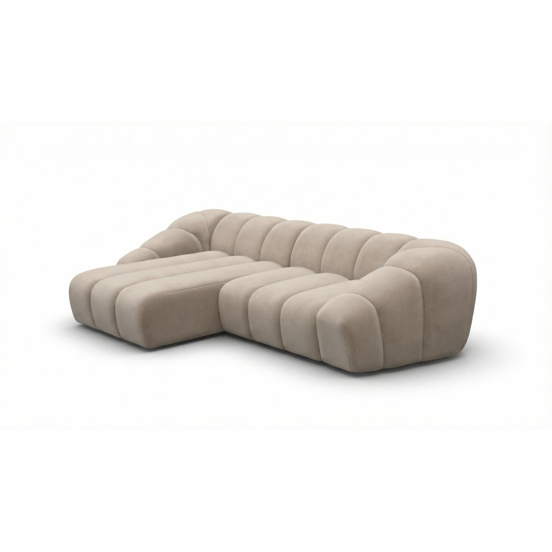 Sectional, 72cm H x 305cm W x 190cm D, 2