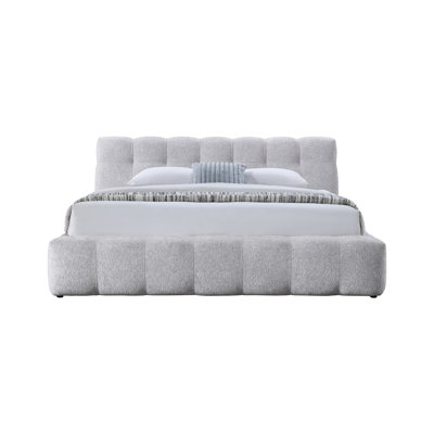 Grey Chenille Bed