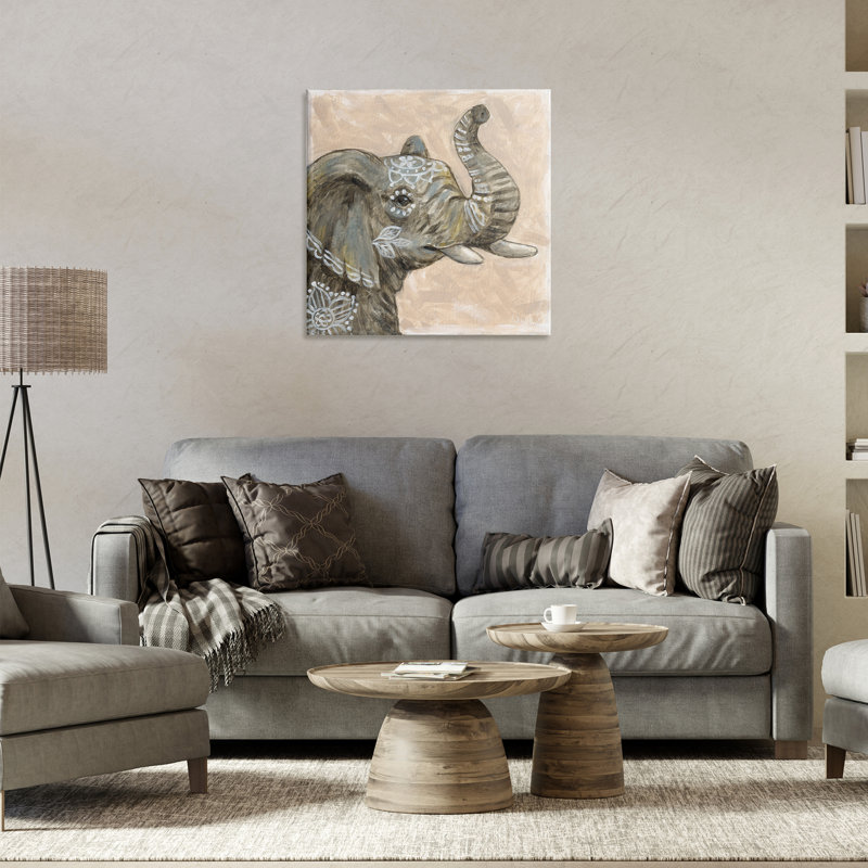 Art mural sur toile, "Boho", H 24 po x l 24 po