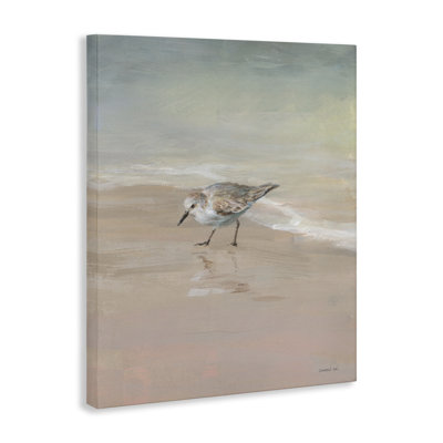 «Sandpiper at Shore's Edge», art mural par Danhui Nai