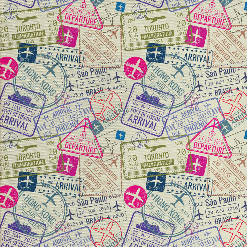 Tissu de voyage, l 58 po x L 180 po