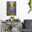 Bungalow Rose «Bloodhound» par Dean Russo, art mural en métal-1218608866