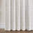 Hygge Modern Arrow Linen Look Cotton Blend Semi Sheer Curtain Pair-2046913987
