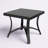 Chamber Aluminum Square 24"L x 24"W Side Table