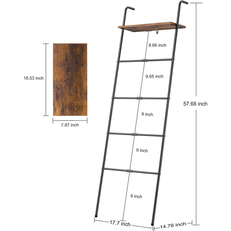 Irelynd 5 ft Blanket Ladder