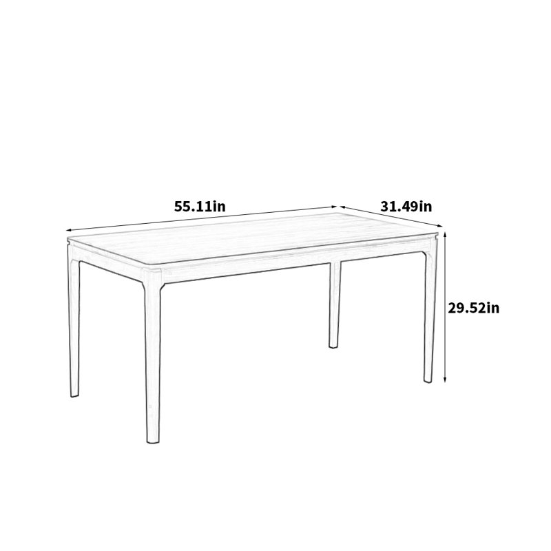 Nadean, 29.52"H x 55.11"L x 31.49"W