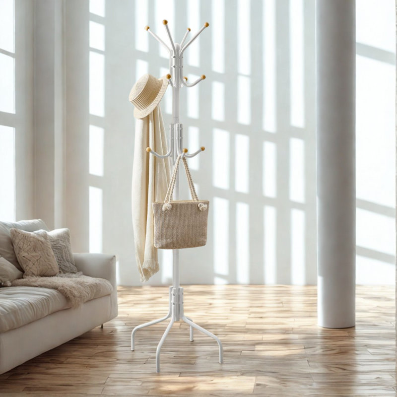 Freestanding 12 - Hook, White