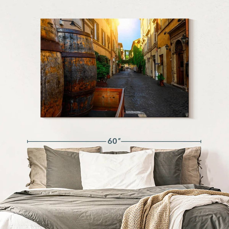Sireci European Street, 34" H x 51" W