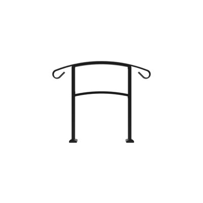 Handirail 3-Step Aluminum Rail Kit