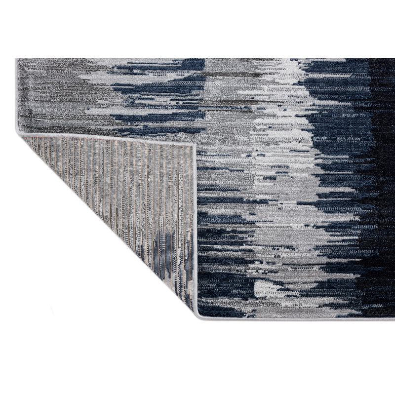 Tapis gris, Rectangle 5 pi 3 po x 7 pi 5 po