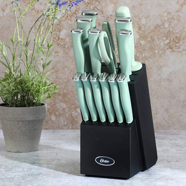 Mayer & Boch 7 Piece Stainless Steel Knife Block Set