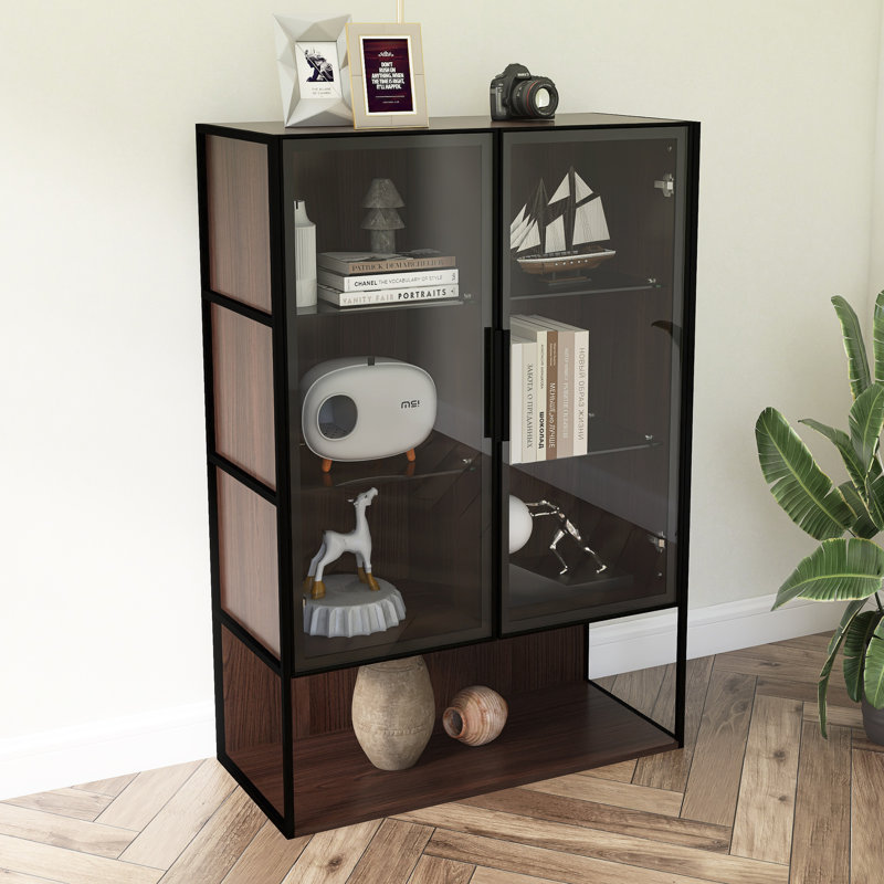 51.2'' Tall Lighted Display Cabinet