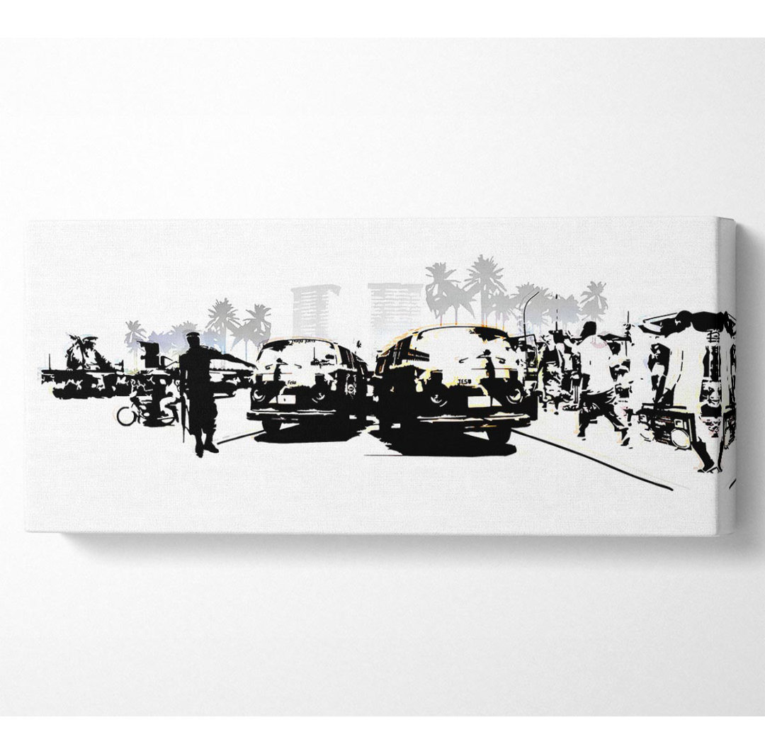 Boy Street Racers - Kunstdrucke auf Leinwand