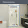 DreamLine Ascend 38 1/2-39 1/2 in. W x 72 in. H Frameless Pivot Shower Door