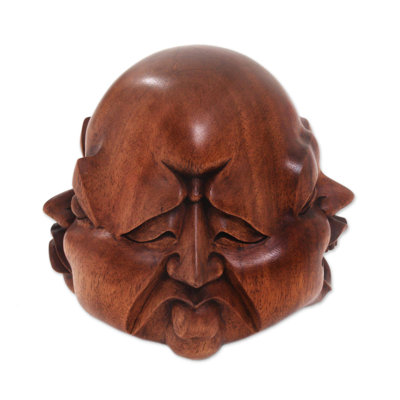 Sculpture en bois Ermino