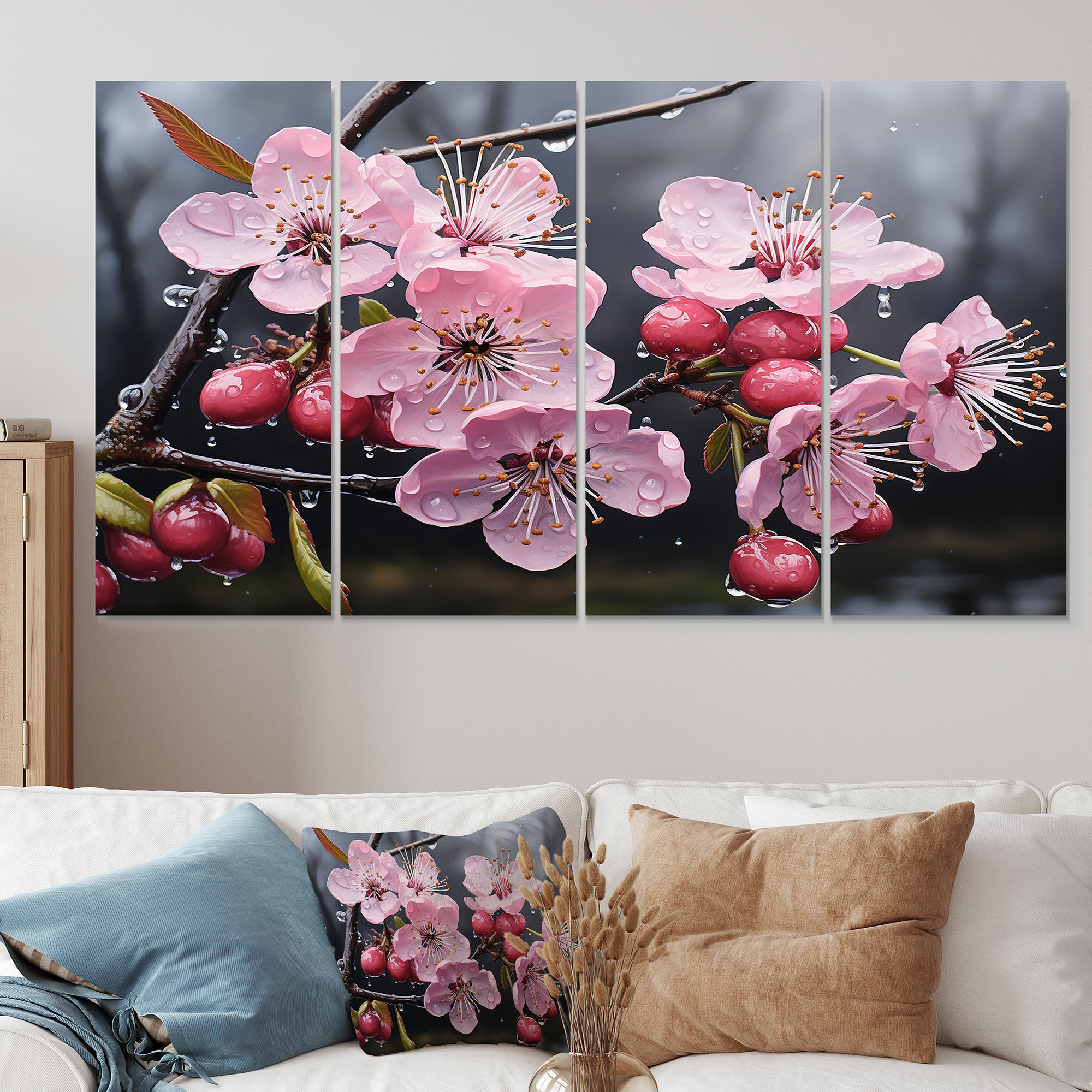 Winston Porter Pink Cherry Blossom Garden Jewel I - Tree Cherry Blossom ...