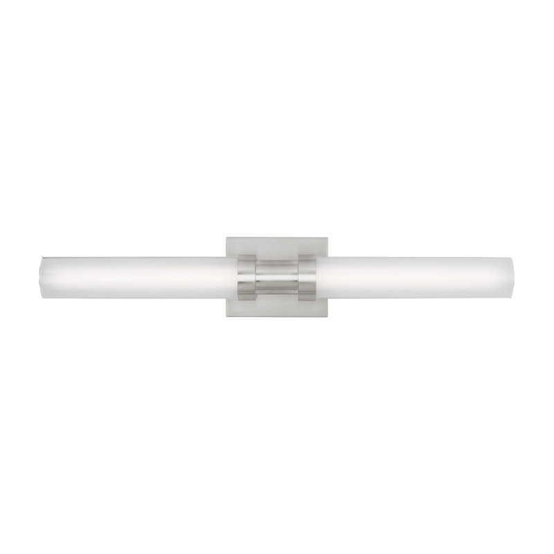 Kelan Dimmable LED Vanity Light, Brushed Nickel, 26.75"H x 4.75"W x 4.5"D, 20W
