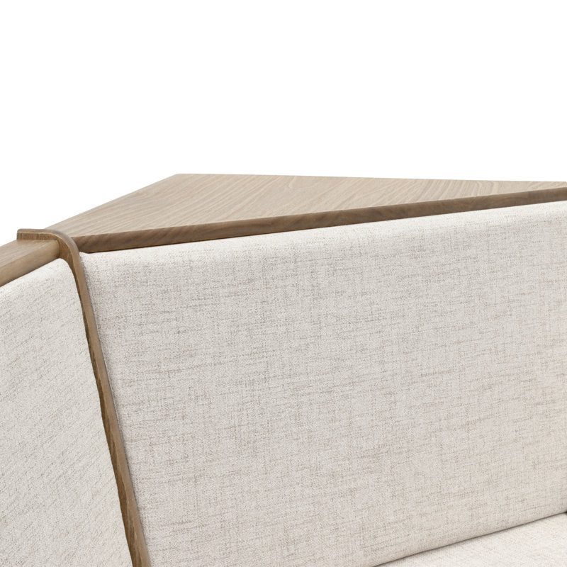 Sasha 5-Person Upholstered Corner Breakfast Nook