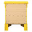 Charmante table de chevet traditionnelle jaune-864174057