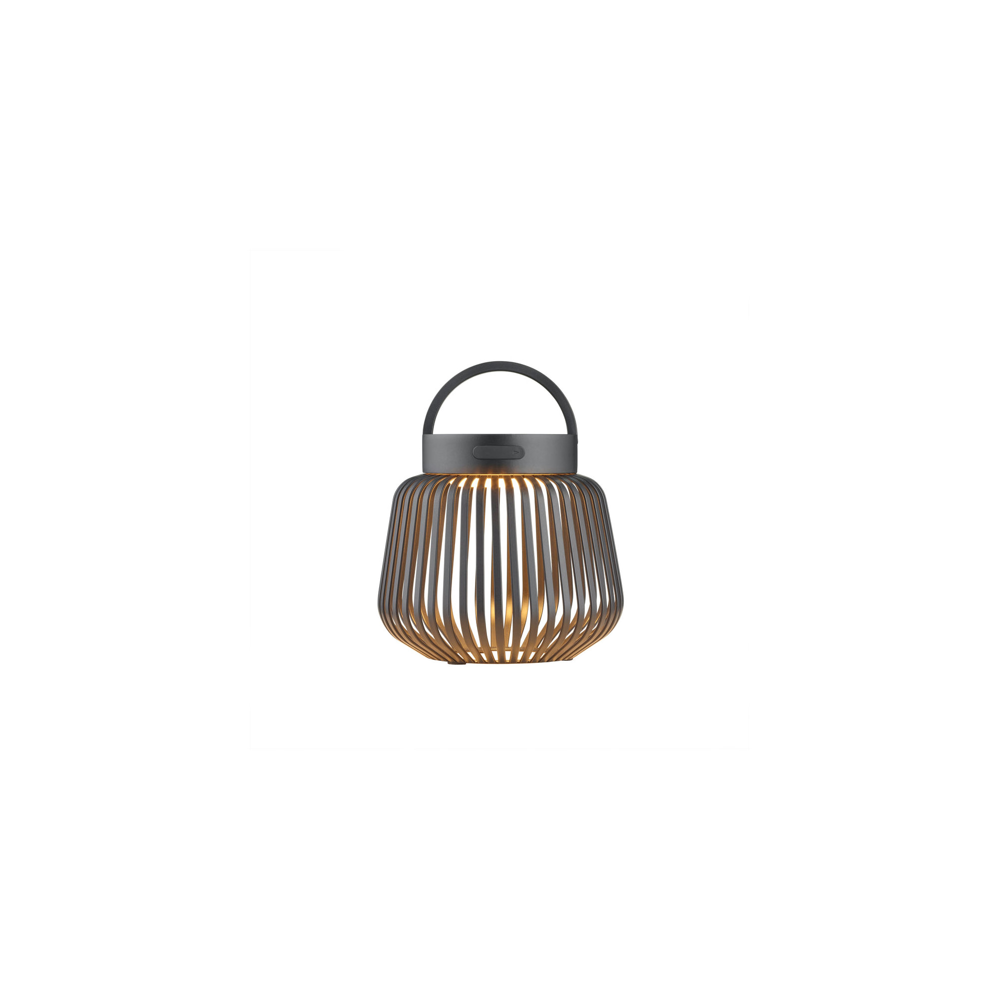 LITO Mobile Rechargeable LED Lantern - Large, Black, 4.7" H x 5.3" W x 5.3" D