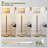 Modern Floor Lamp With 3 Color Temperatures (3000K/4000K/6000K), Beige Linen Lampshade, Pull Chain Switch, 9W LED Bulb Included, Black And Silver, For Bedroom, Office, Living Room