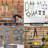 6-Pack Heavy Duty Garage Hooks Storage Rack Wall Mounted Storage Rack Utility Hooks