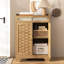 Armoire pour îlot de cuisine moderne avec tiroir et tablette réglable pour le rangement des serviettes de salle de bain de style comptoir