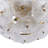 Alberta Glass And Metal Chandelier
