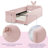 Boucle Upholstered Platform Bed with Cute Rabbit Ear Shaped Headboard-238763852