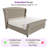 Dulane Velvet Upholstered Sleigh Bed with Scroll Wingback-1490869946-1523276751