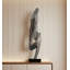 Sculpture moderne en acier inoxydable