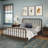 Lind Spindle Queen Solid Wood Bed-170766938-170766937