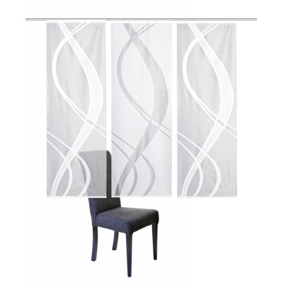 Mccrae Semi Sheer Curtain Panel Pair