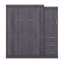 Lit escamotable avec garde-robe et tiroirs Murphy