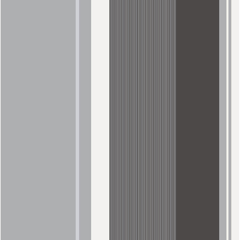 Millie Stripe Charcoal Wallpaper