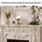French carved electronic simulation flame decoration fireplace-1045994397