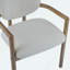 Ensemble de 2 chaises de salle à manger avec accoudoirs rembourrés et une capacité de poids de 300 lb.-1873593366-1849287133