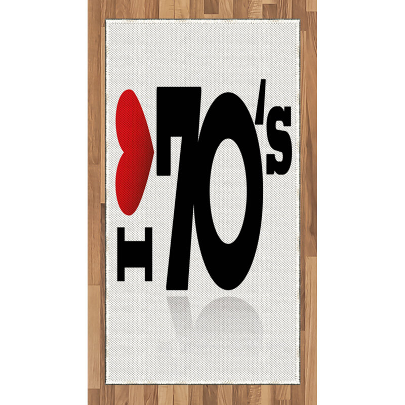 Tapis décoratif 70 po Party, Rectangle 2 pi 7 po x 5 pi