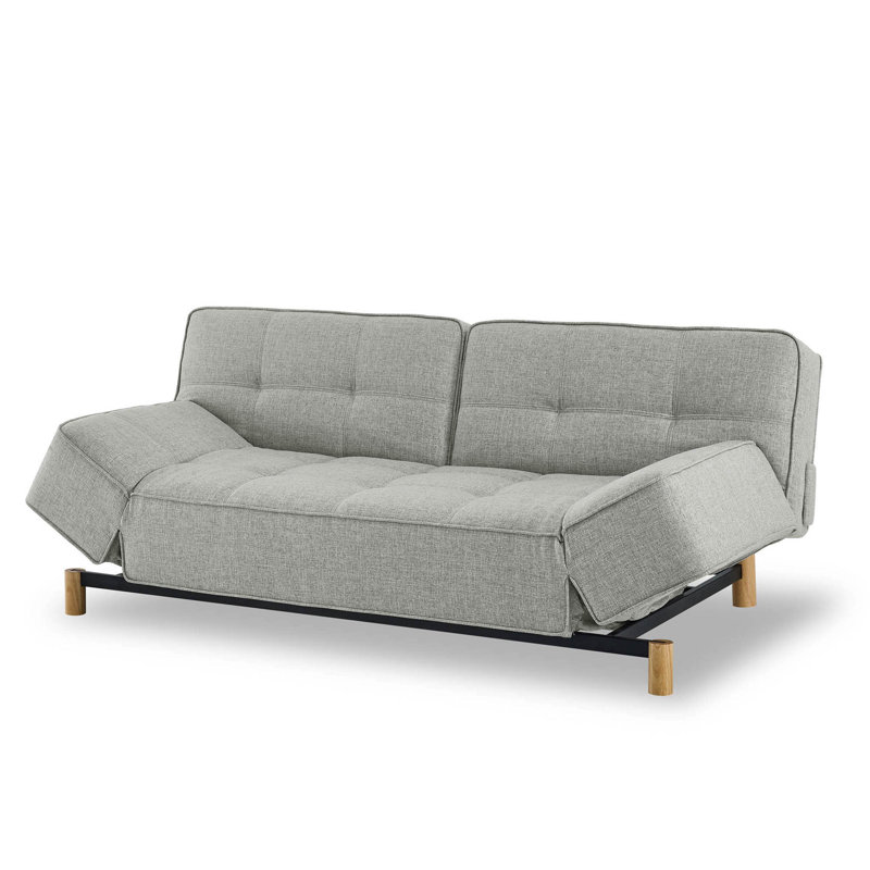 Canapé-lit convertible de 78,4 po Coddle®, Cendres turbo