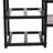 Ellian Wine Bottle & Glass Rack Black