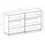 Bibliothèque modulaire à 6 tablettes en chêne massif 100% Palace Imports Premium - 64 po de largeur, 35,75 po de hauteur-210961827