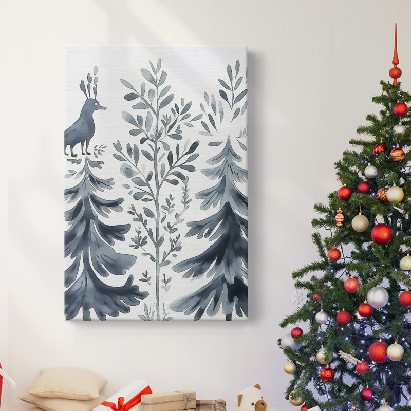 Art des Fêtes de Noël - Toile tendue avec châssis CCCCXII, H 60 po x l 40 po