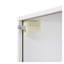 Armoire de buanderie murale blanche avec tablette réglable, armoire de rangement à 2 portes pour salle de bain et cuisine